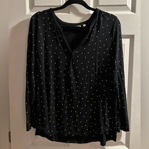 Reitman’s Polka Dot Blouse